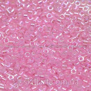 Бисер DB-55 Miyuki Delica Beads 11/0 (прокрашенный радужный, розовый)